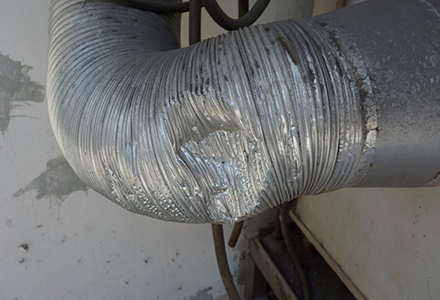 Inspect Ductwork for Damage